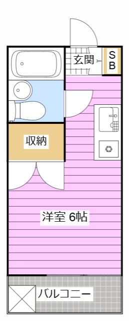 グランフォルム高丘の間取り