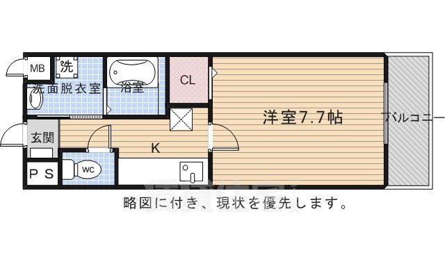 コーポ エルの間取り