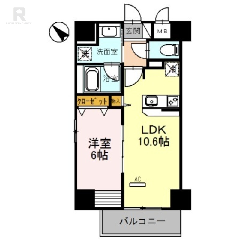 Ｍｏｎｔｅ　ｒｓｉｏの間取り