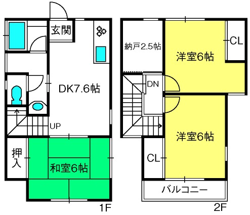 プリムローズハイツの間取り