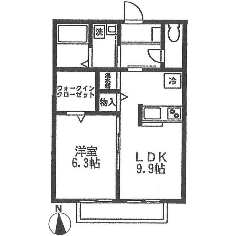 ジャスティスIIの間取り