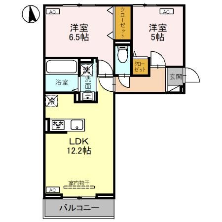 レジーナの間取り