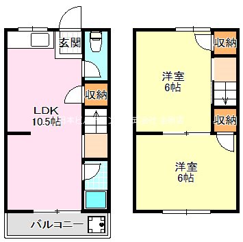 山村マンションの間取り