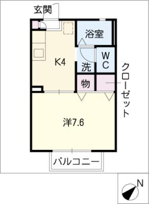 グレース朝岡の間取り