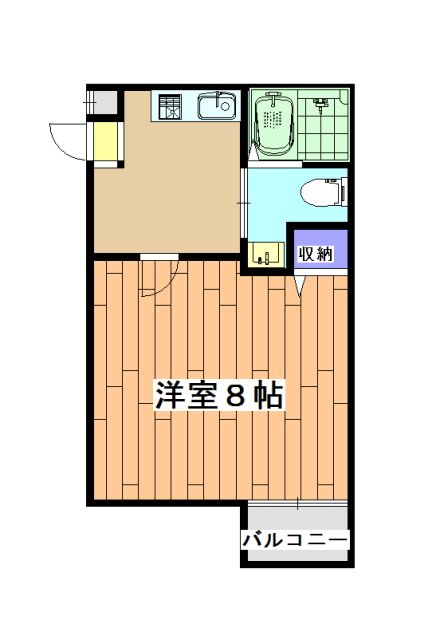 ハスラーKMの間取り