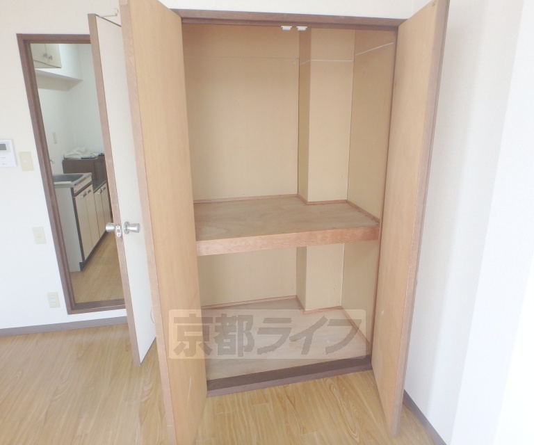 収納　奥行のある収納です。