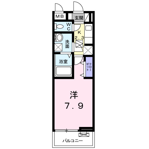 プレミール大船の間取り