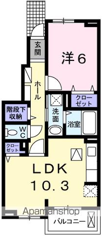 シーズンズ コンフォートIの間取り写真