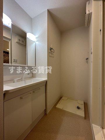 洗面設備　同仕様　同施工会社　洗面所