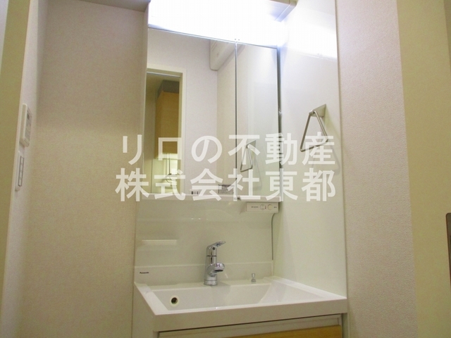 洗面設備　前回募集時のお写真です。