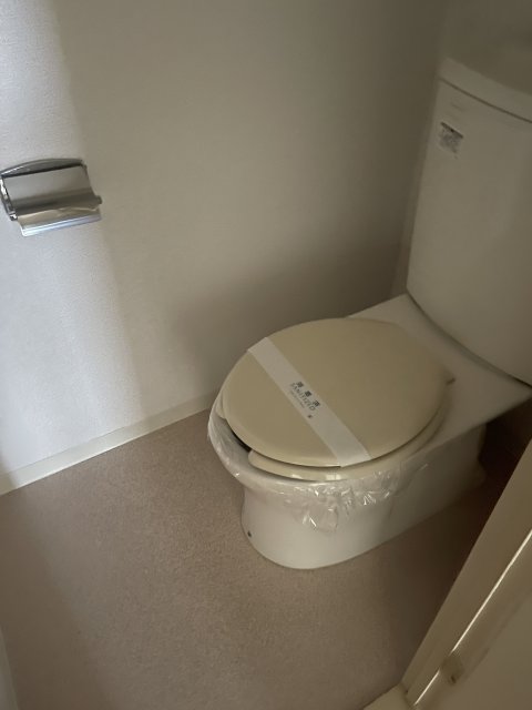 トイレ　同物件別号室の写真です。