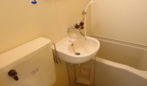 洗面設備　同物件別号室の写真です。