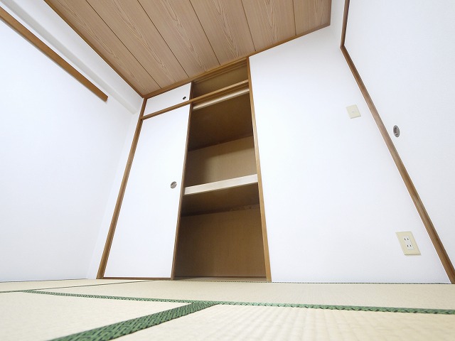 収納　たっぷりとした収納スペースです