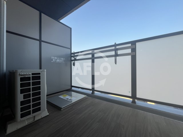 バルコニー　プレサンスOSAKA姫里エンファシス　バルコニー