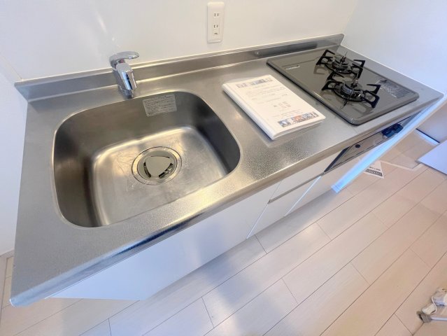 キッチン　作業のしやすい広めのキッチンです。