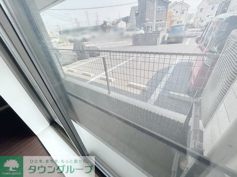 バルコニー　庭