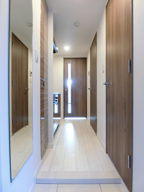 玄関　明るい玄関です