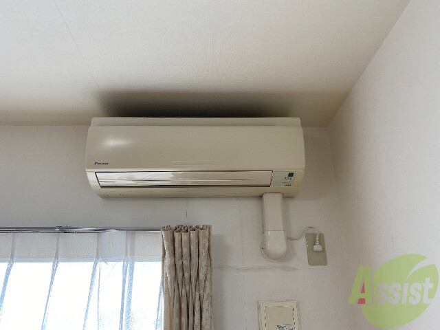 その他設備　エアコンが付いているので夏冬ともに快適に過ごせそうです。