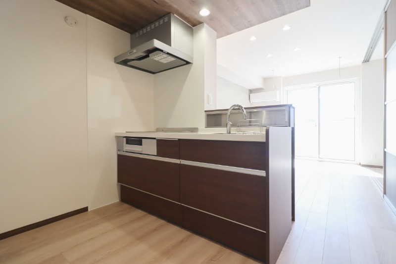 キッチン　図面と現状に相違がある場合には現状を優先