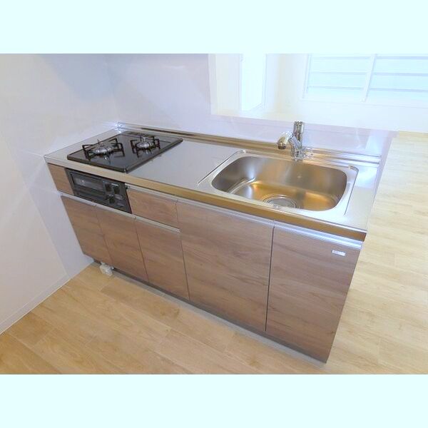 キッチン　コンロ購入不要のシステムキッチン♪