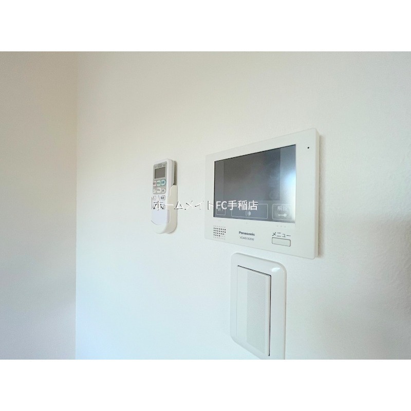 セキュリティ　モニター付きインターホン♪