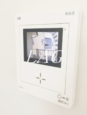 セキュリティ　モニター付きインターホンです。