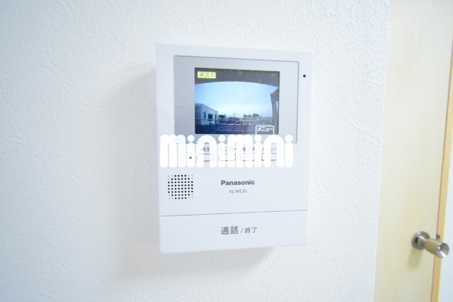セキュリティ　ＴＶ付きモニターホンでセキュリティばっちり☆