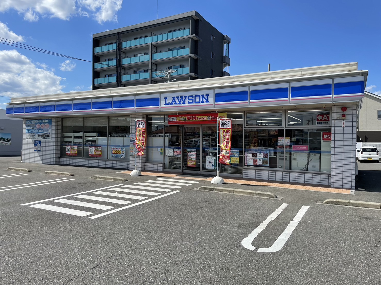 コンビニ　ローソン羽島福寿町店（コンビニ）まで47m