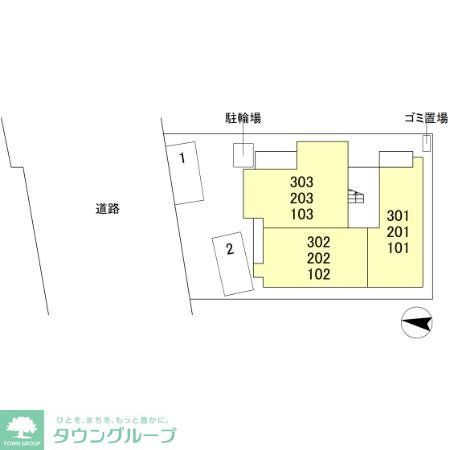 建物外観　間取図