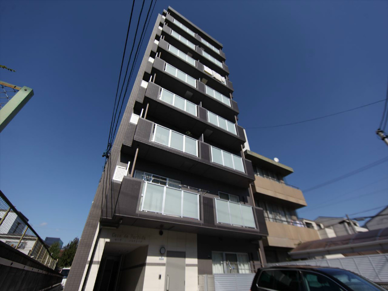 建物外観　外観　防犯カメラ付　オートロック