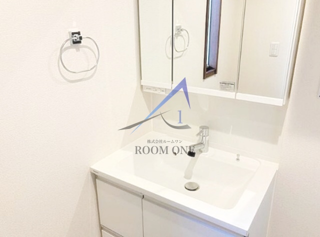 洗面設備　洗面台です。