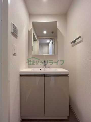 洗面設備　※参考写真です。同じ間取りの別部屋になります。