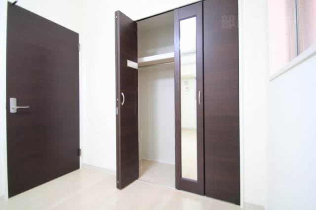 収納　ゆったりとした収納です。