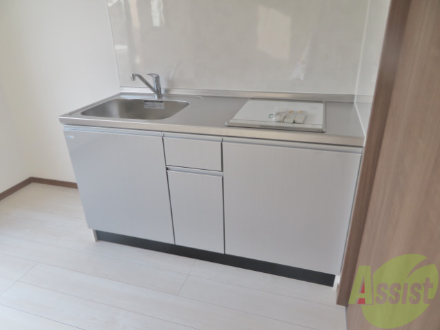 キッチン　２口ＩＨコンロのシステムキッチンです。
