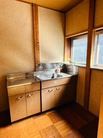 洗面設備　2階にも水場があります。