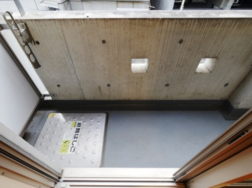 バルコニー　別タイプ部屋　参考写真です