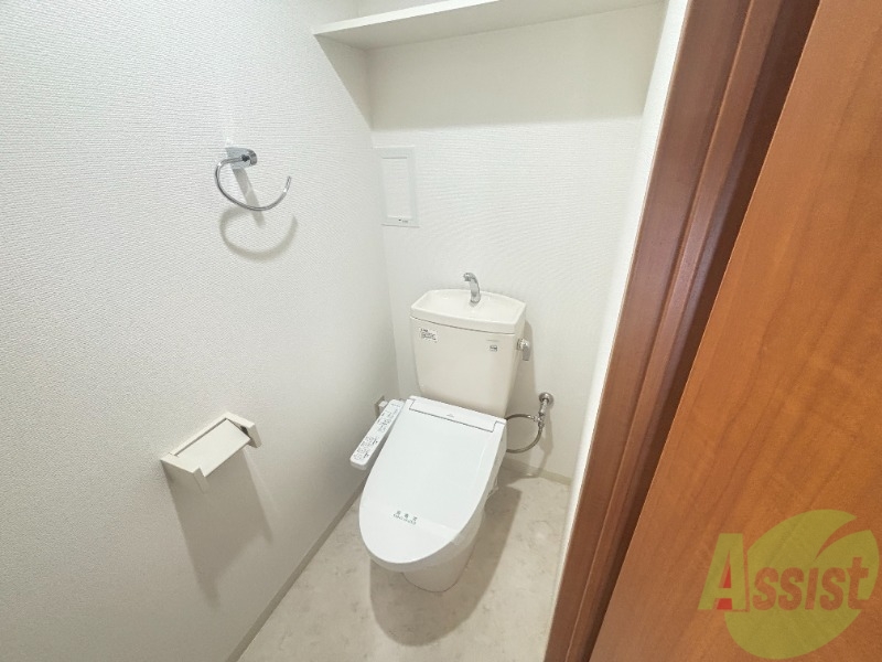 トイレ　快適に使用できる、清潔感にこだわったトイレです。