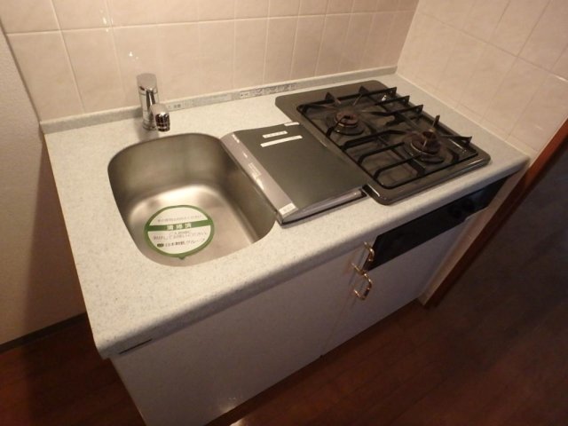 キッチン　システムキッチン(2口ガスコンロ)