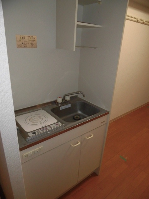 キッチン　※他の号室写真になります。