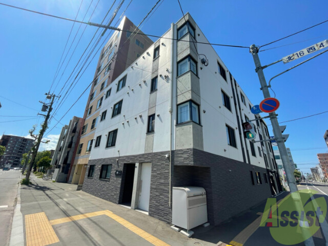 建物外観　札幌市北区北十六条西「Ｆｅｒｉｏ北大前」