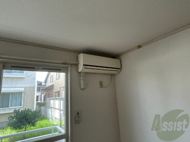 その他設備　エアコンが設置されているので、入居日から利用できます。