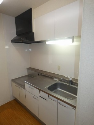 キッチン　お好きなガスコンロを設置できます。