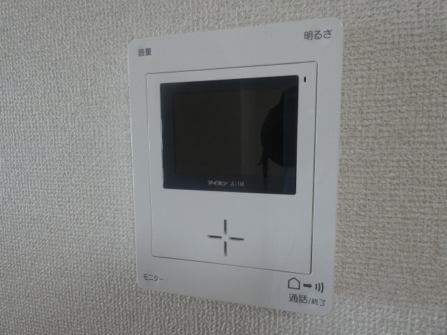 セキュリティ　安心のモニター付きインターホン