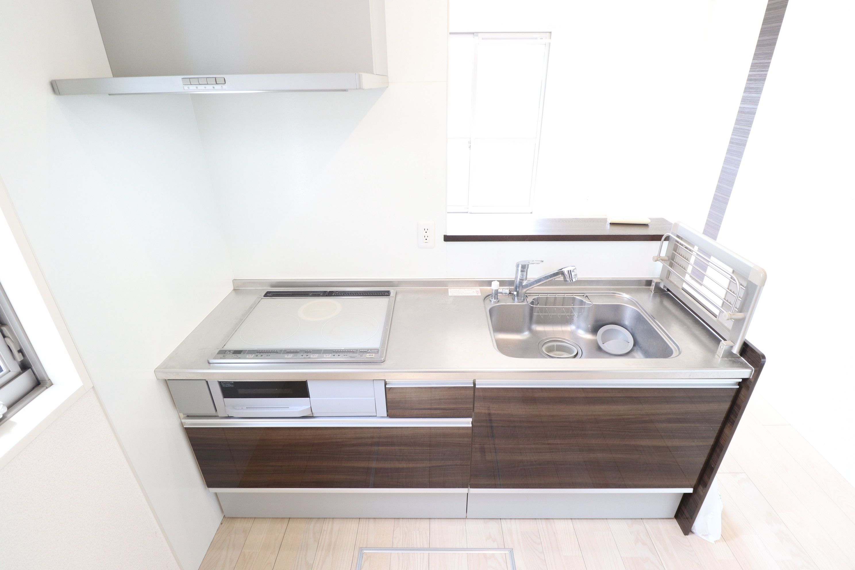 キッチン　IHクッキングヒーターで使いやすいキッチン♪