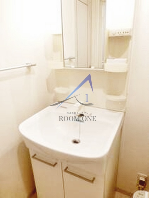 洗面設備　洗面台です。