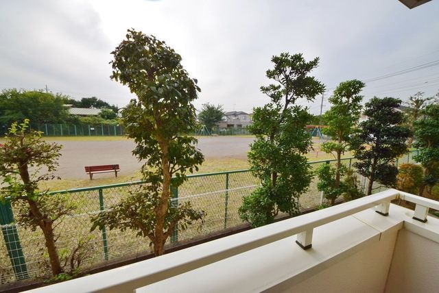 眺望　バルコニーからの景色です