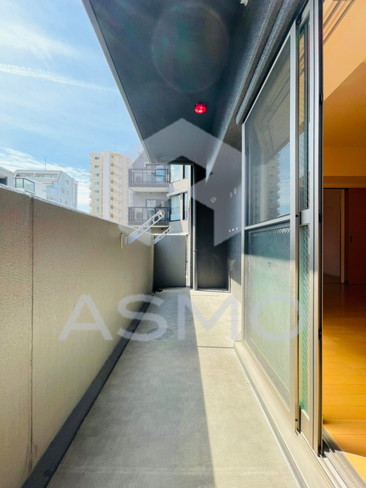 バルコニー　同マンション別部屋参考写真