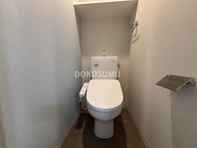 トイレ　毎日使う場所だからこそ、心地よさと清潔感にこだわりました。