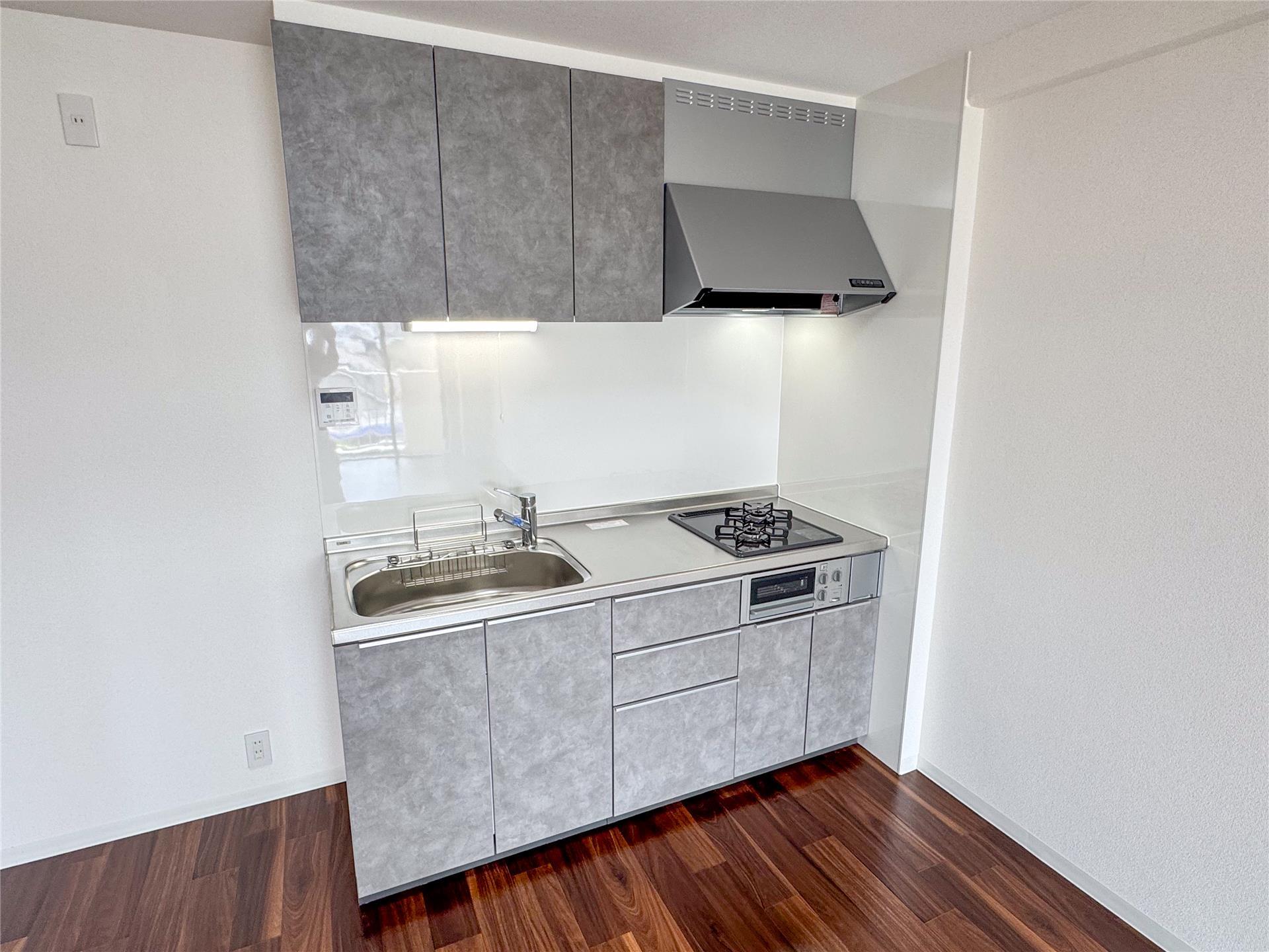 キッチン　ガスコンロ付きのキッチン♪