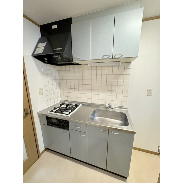 キッチン　２口ガスグリル付